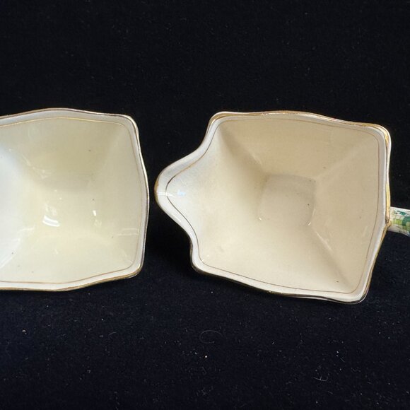 Vintage Chintz Royal Winton Queen Anne Creamer & Open Sugar bowl tea - B1354 - Picture 8 of 14